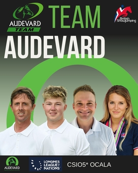 British Showjumping’s Team Audevard announced for CSIO5* Ocala Longines League of Nations